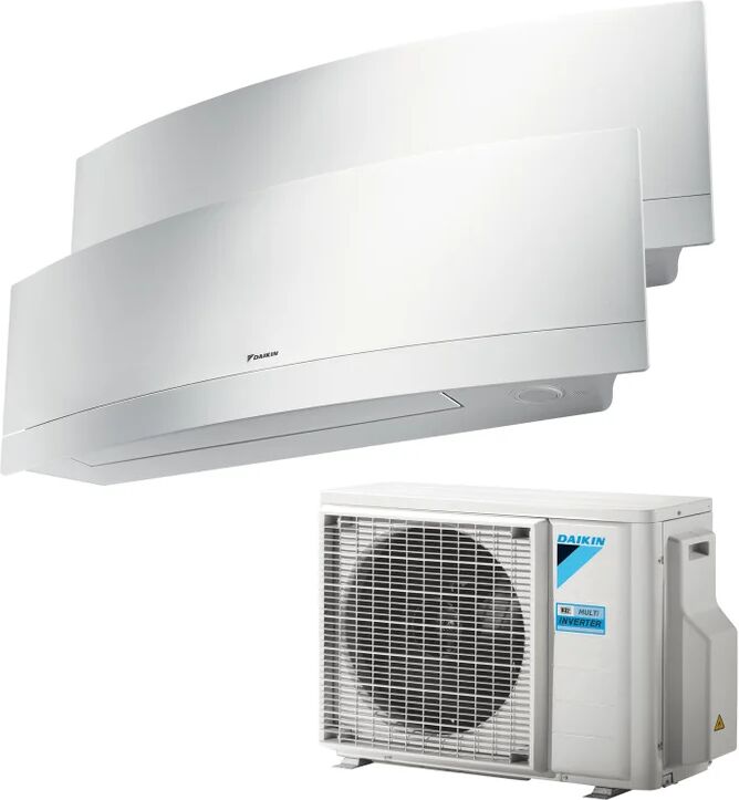 daikin condizionatore a muro multisplit  emura 9 + 12 btu classe a+++