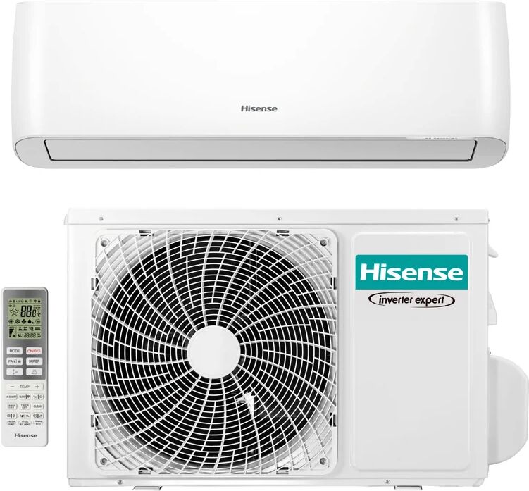 hisense condizionatore a muro monosplit  energy pro 9000 btu classe a+++