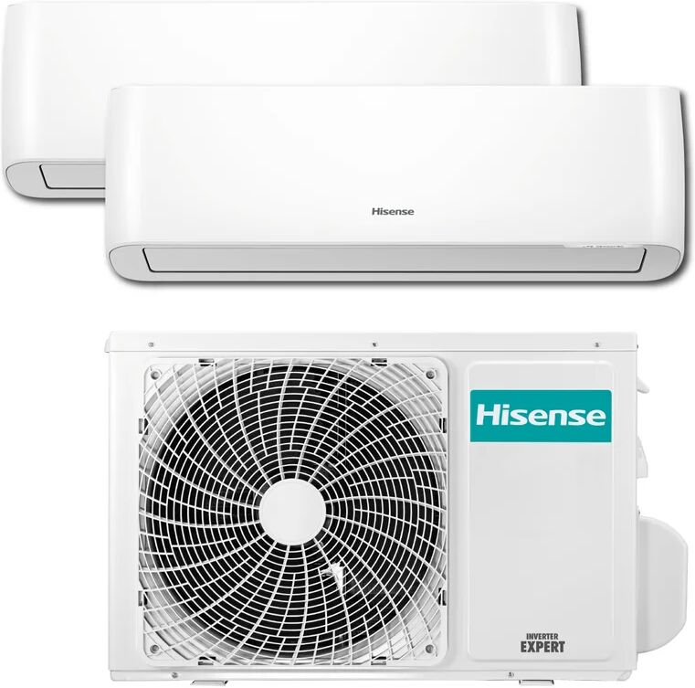 hisense condizionatore a muro multisplit  energy pro 9 + 9 btu classe a++