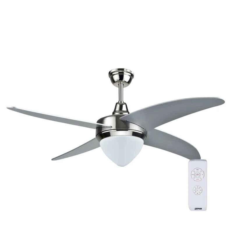 zephir ventilatore da soffitto savona, grigio, d. 121 cm