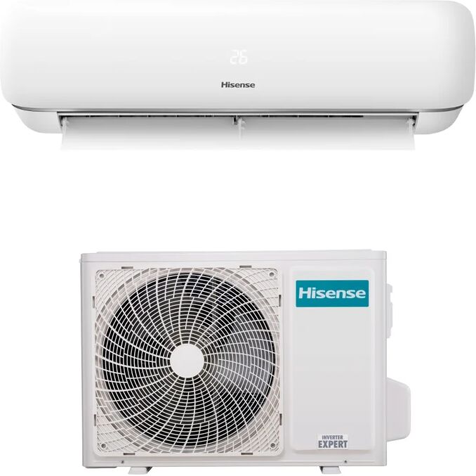 hisense condizionatore a muro monosplit  mini apple pro 24000 btu classe a++