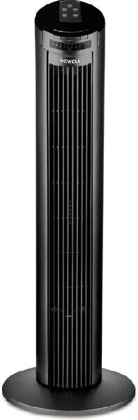 howell vett765r ventilatore a colonna torre senza pale con timer oscillante 3 velocità colore nero - vett765r