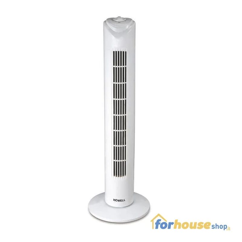 no brand ventilatore a torre timer 50 watt bianco vett761mq howell