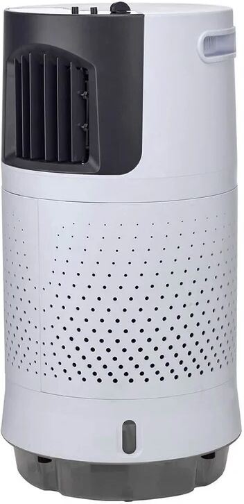 BIMAR VR28 - Raffrescatore d'aria Portatile Evaporativo Senza Tubo Purificatore Capacità Tanica 8 Litri 3 Velocità colore Bianco / Nero