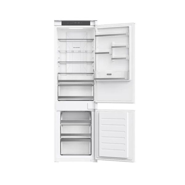 delonghi frigorifero 2 porte a incasso de'longhi f6ctnf248e, apertura reversibile