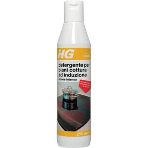 HG Detergente e sgrassatore  Det. Azione int. piani cottura induz. per cucina piastra a induzione vetroceramica 0,25 lt