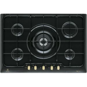 Electrolux RGG7253OOR Piano Cottura a Gas 5 Fuochi 75 cm Nero