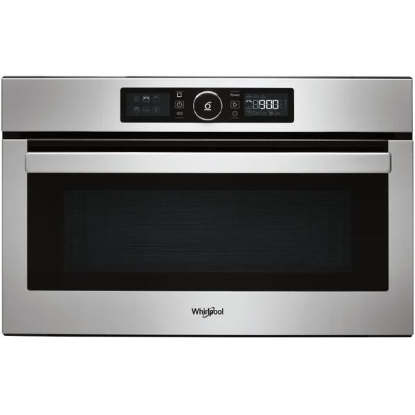 whirlpool microonde sesto senso e grill singolo e scongelamento, 15 funzioni  amw730/ix