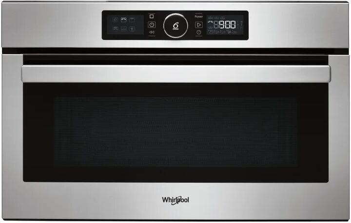 Whirlpool Microonde sesto senso e grill singolo e scongelamento, 15 funzioni  AMW730/IX