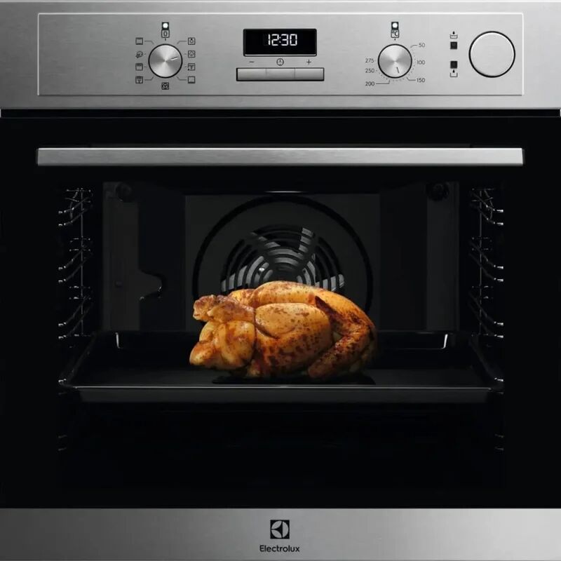 electrolux forno da incasso elettrico multifunzione 3d, cottura a vapore   eoc3s40x pulizia al vapore