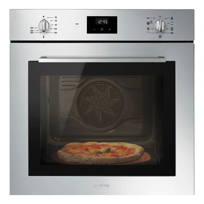 smeg forno da incasso elettrico termoventilato   sf6400pzx pulizia vapore