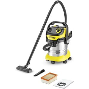 Karcher Bidone Aspiratutto  Wd 5 Premium Inox E Giallo 1.348-231.0