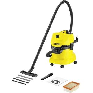 Karcher Bidone Aspiratutto  Wd 4 Giallo E Nero 1.348-111.0