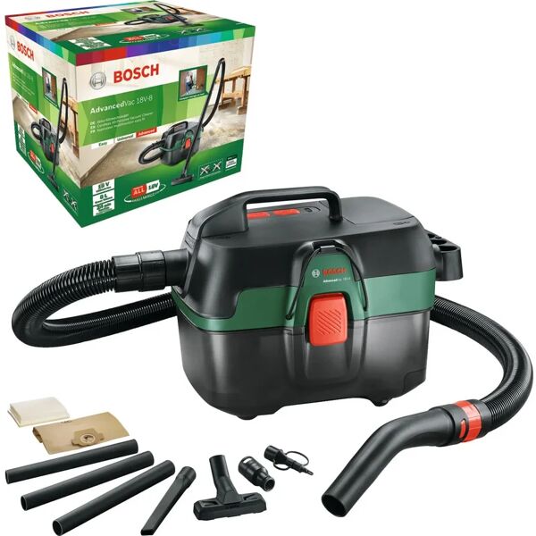 bosch aspiratore manuale  advancedvac 18v-8 18 v, 8 l