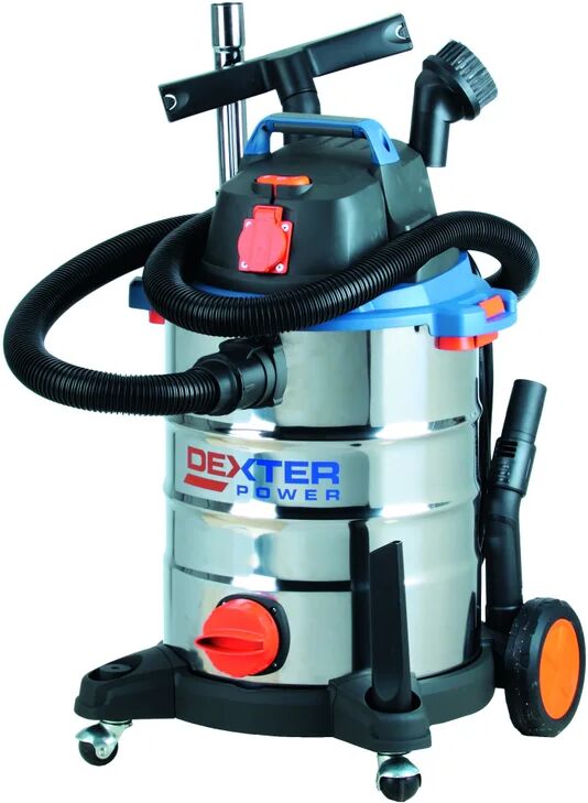 dexter aspiratore industriale  cleva aspirazione 17.0 kpa 30.0 l 1500.0 w