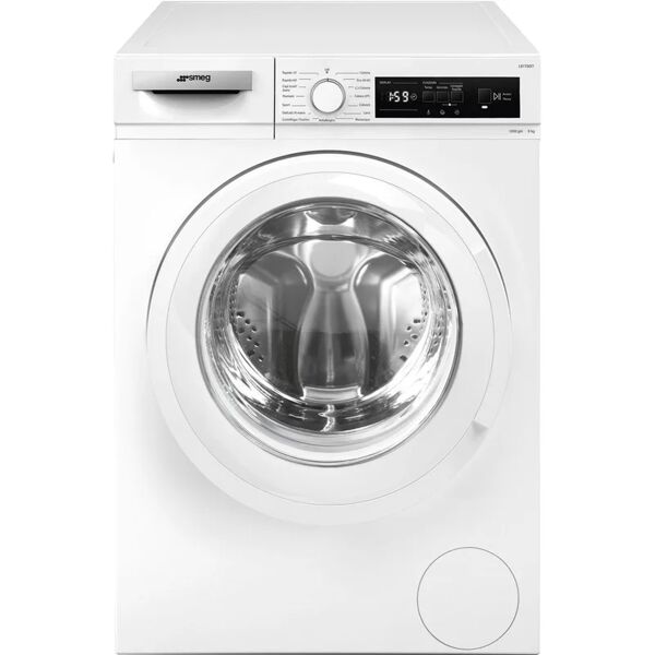 smeg lavatrice libera installazione , carica frontale, lb1t80it, 8 kg, 1000 giri/min, d