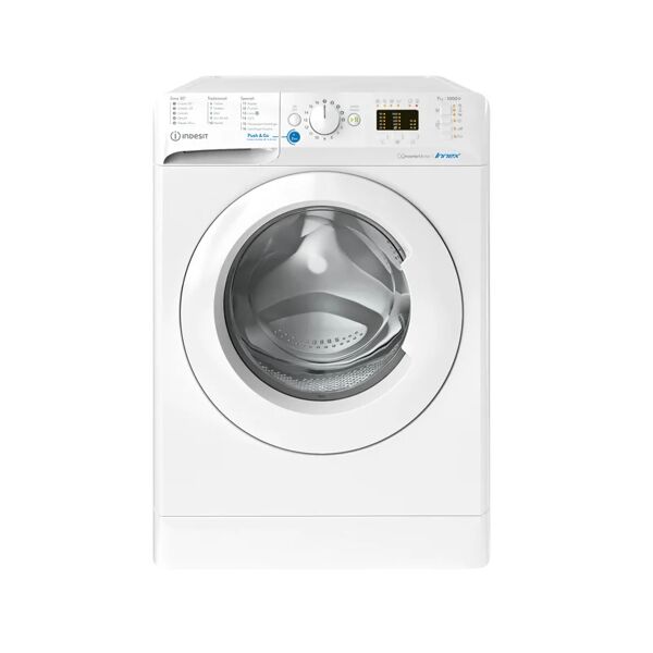 indesit lavatrice libera installazione , carica frontale, bwa 71083x w it, 7 kg, 1000 giri/min, d