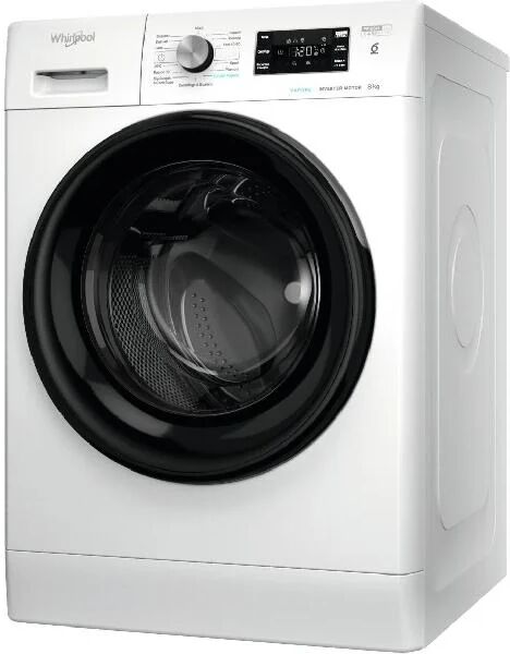 whirlpool ffb r8528 bv it lavatrice ffb r8528 bv it 8 kg classe b profondità 63 cm centrifuga 1200 giri funzione vapore