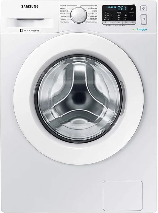 Samsung WW70J5255MW lavatrice Libera installazione Caricamento frontale 7 kg 1200 Giri/min Bianco