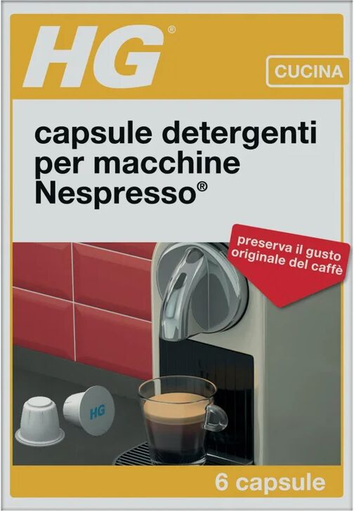 hg detergente  per macchina da caffè espresso 0,04 kg