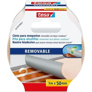 Tesa Nastro adesivo,  removibile, biadesivo per fissaggio, riposizionabile, 50 mm, 5 mt