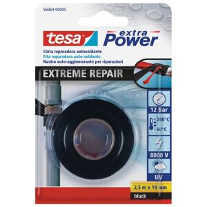 Tesa Nastro adesivo,  autoagglomerante Extreme Repaire per riparazione, impermeabile, 19 mm, 2.5 mt