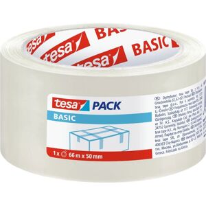 Tesa Nastro adesivo,  pack® Basic per imballaggio, 50 mm, 66 mt