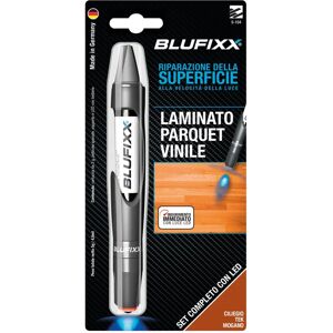 BLUFIXX Colla in cianoacrilato legno  10 Blister contenente penne con luce a led