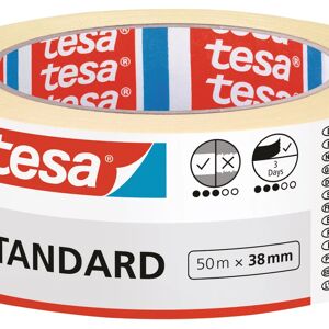 Tesa Nastro per mascheratura  Standard 50 m x 38 mm multisuperficie