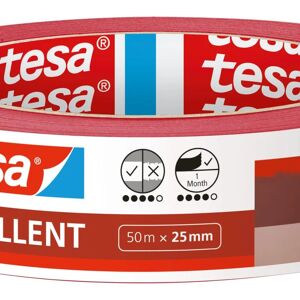 Tesa Nastro per mascheratura  Excellent 25 m x 50 mm multisuperficie