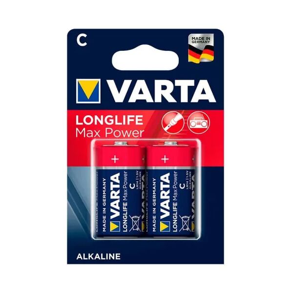 varta 04714101402 c (1//2 torcia) - max tech x2 - nuovo