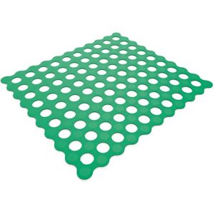 Leroy Merlin Tappeto antiscivolo quadrato Golf in pvc verde 55 x 55 cm