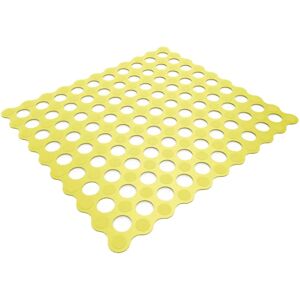 Leroy Merlin Tappeto antiscivolo quadrato Golf in pvc giallo 55 x 55 cm