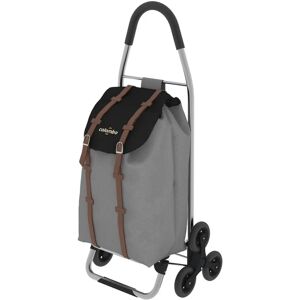 Leroy Merlin Trolley spesa con ruote grigio / argento