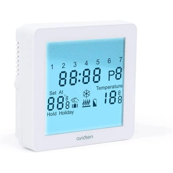 avidsen termostato touch screen wifi