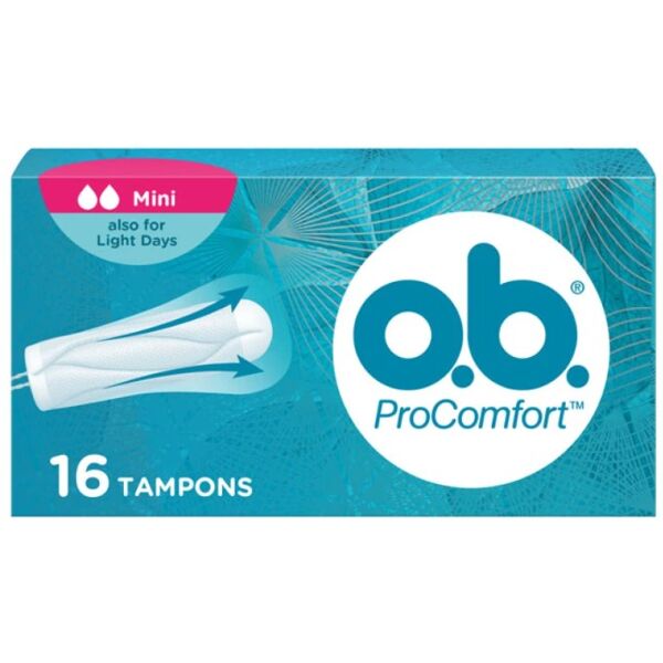 ob o.b. procomfort mini 16 assorbenti interni