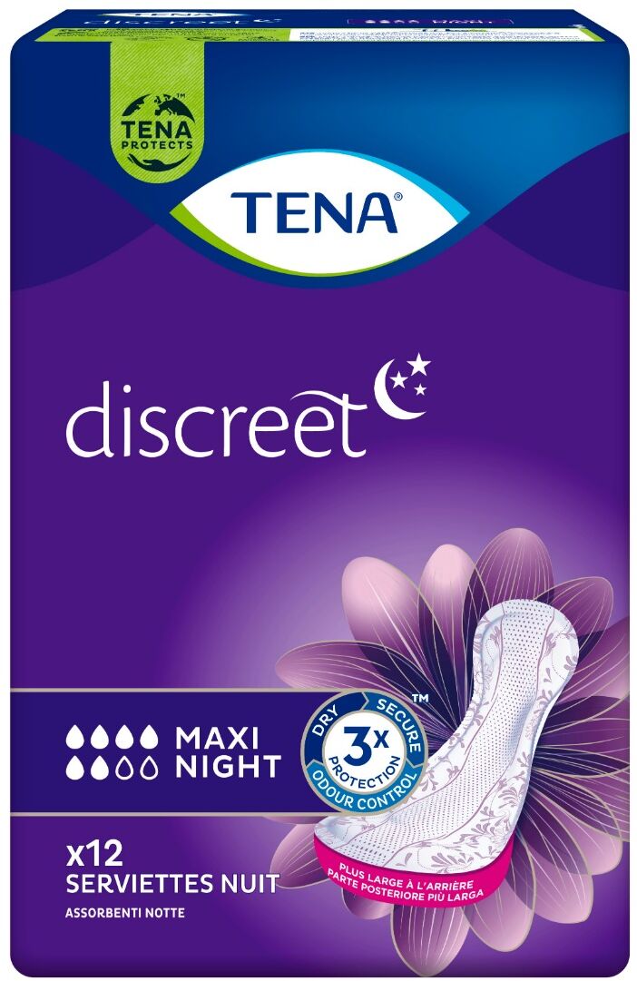 Tena Lady Maxi Night 12 Pezzi