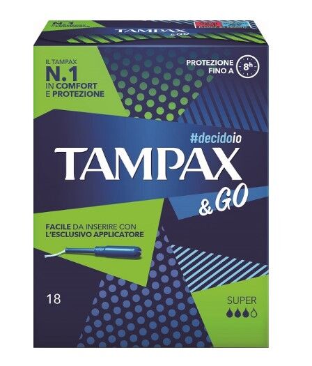 Tampax &Go Super 18 Pezzi