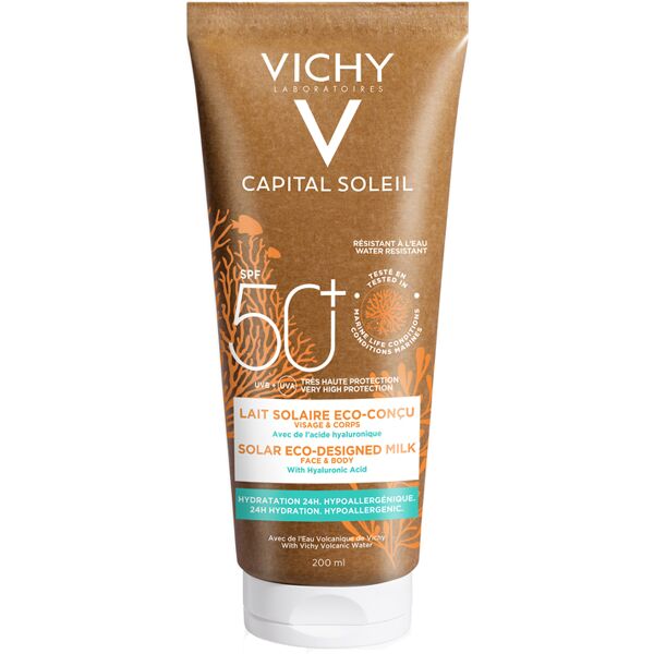 vichy capital soleil latte solare eco-sostenibile spf 50+ 200 ml