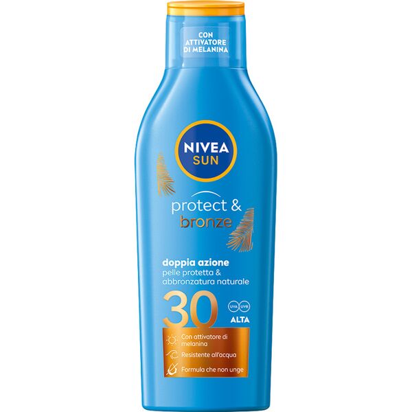 nivea sun latte solare protect & bronze spf 30