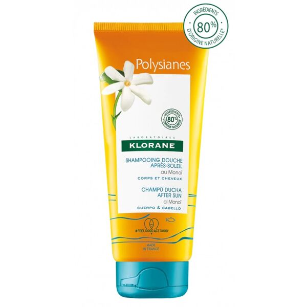 klorane polysianes shampoo doccia doposole 200 ml