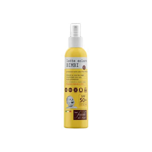 fiocchi di riso latte solare bimbi 50+ 140 ml