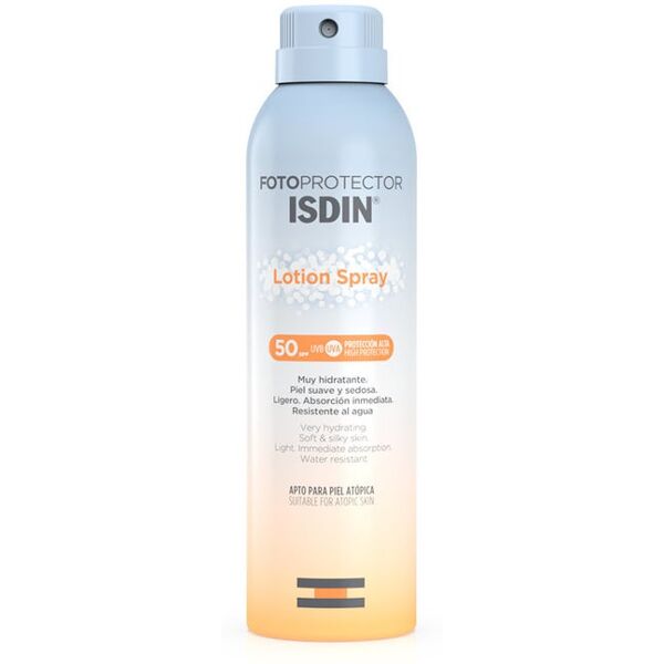 isdin fotoprotector  lozione spray spf 50 protezione solare 250 ml