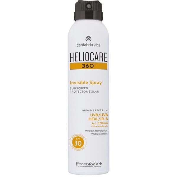 heliocare 360Â° spray invisibile spf 30 protezione solare corpo 200 ml