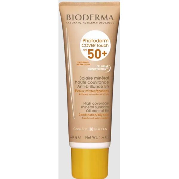 bioderma photoderm mineral cover touch dore spf 50+ 40 ml