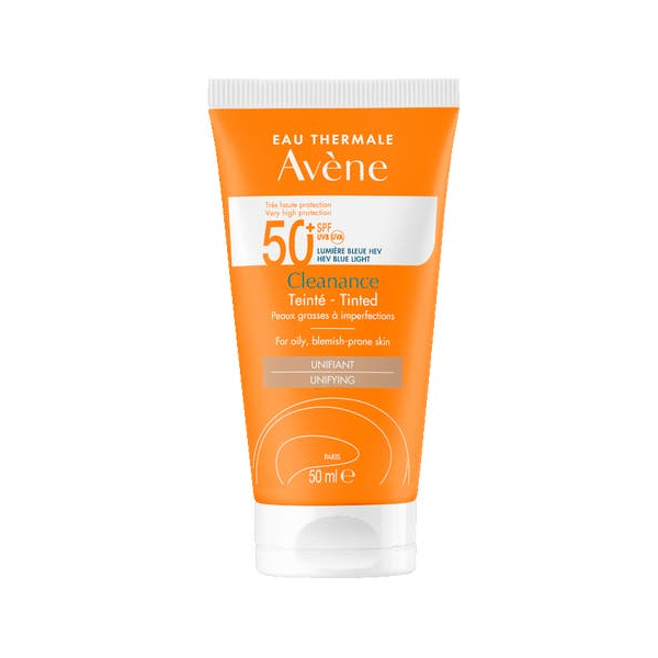 avene sol cleanance spf50+ colorato nuova formula 50 ml