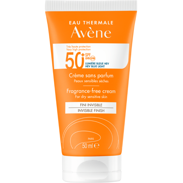 avene avène solaire crema senza profumo spf 50+ 50 ml