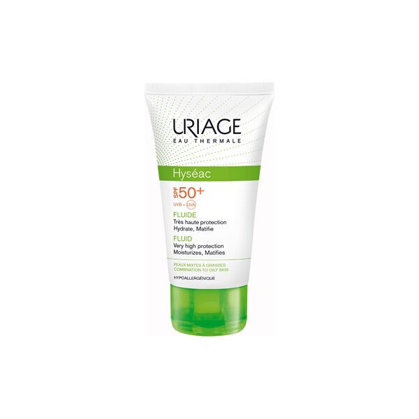 uriage hysèac fluido solare spf 50+ pelle mista e grassa 50 ml