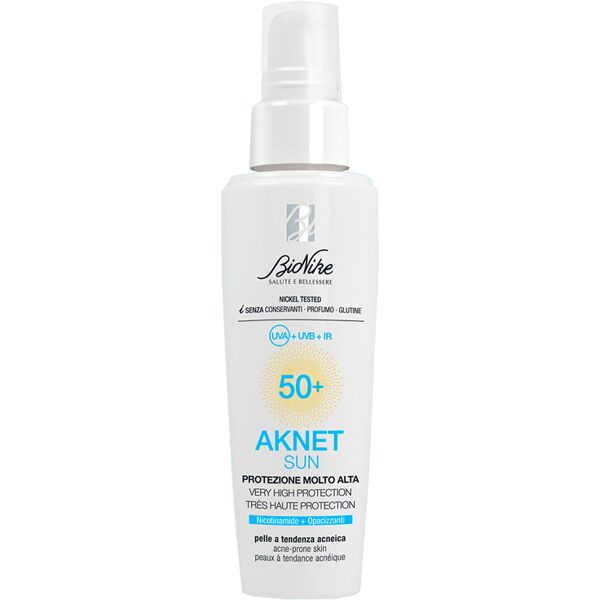 bionike aknet sun spf 50+ 50 ml