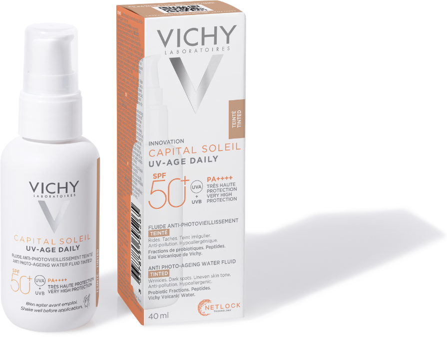 vichy capital soleil uv-age tinted spf 50+ 40 ml